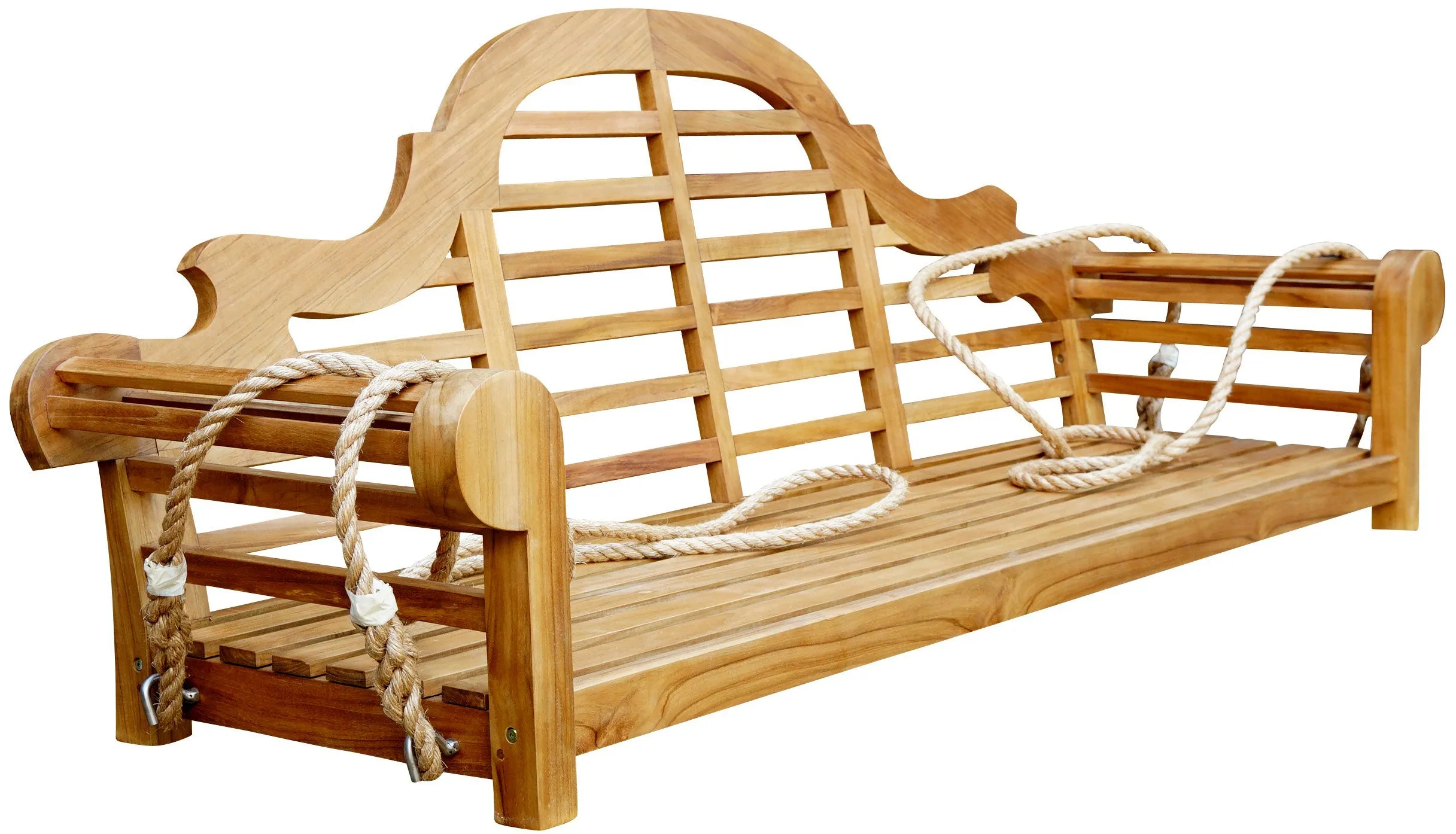 Teak Wood Lutyens Triple Swing