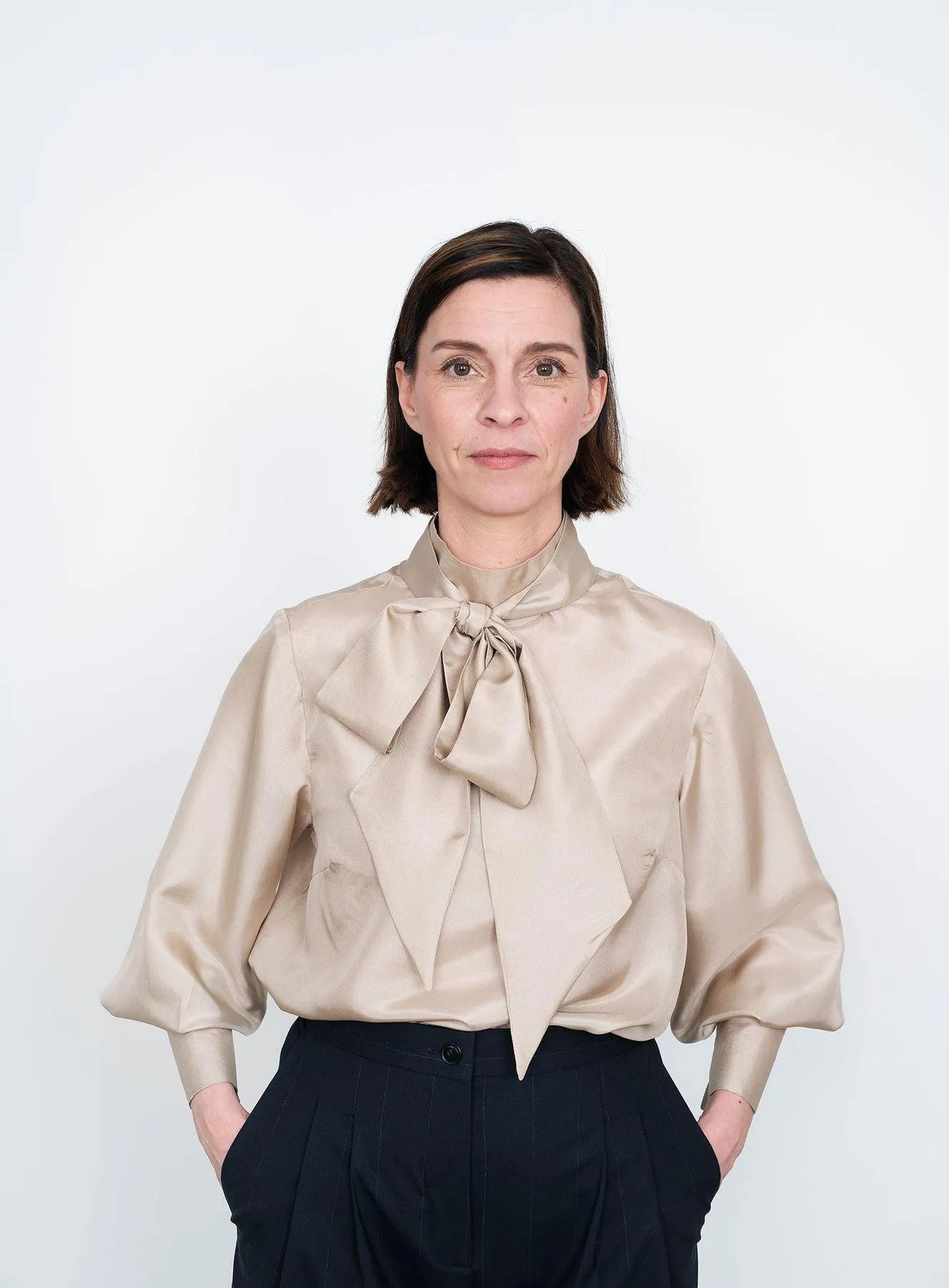 Tie Bow Blouse - Sewing Pattern | The Assembly Line